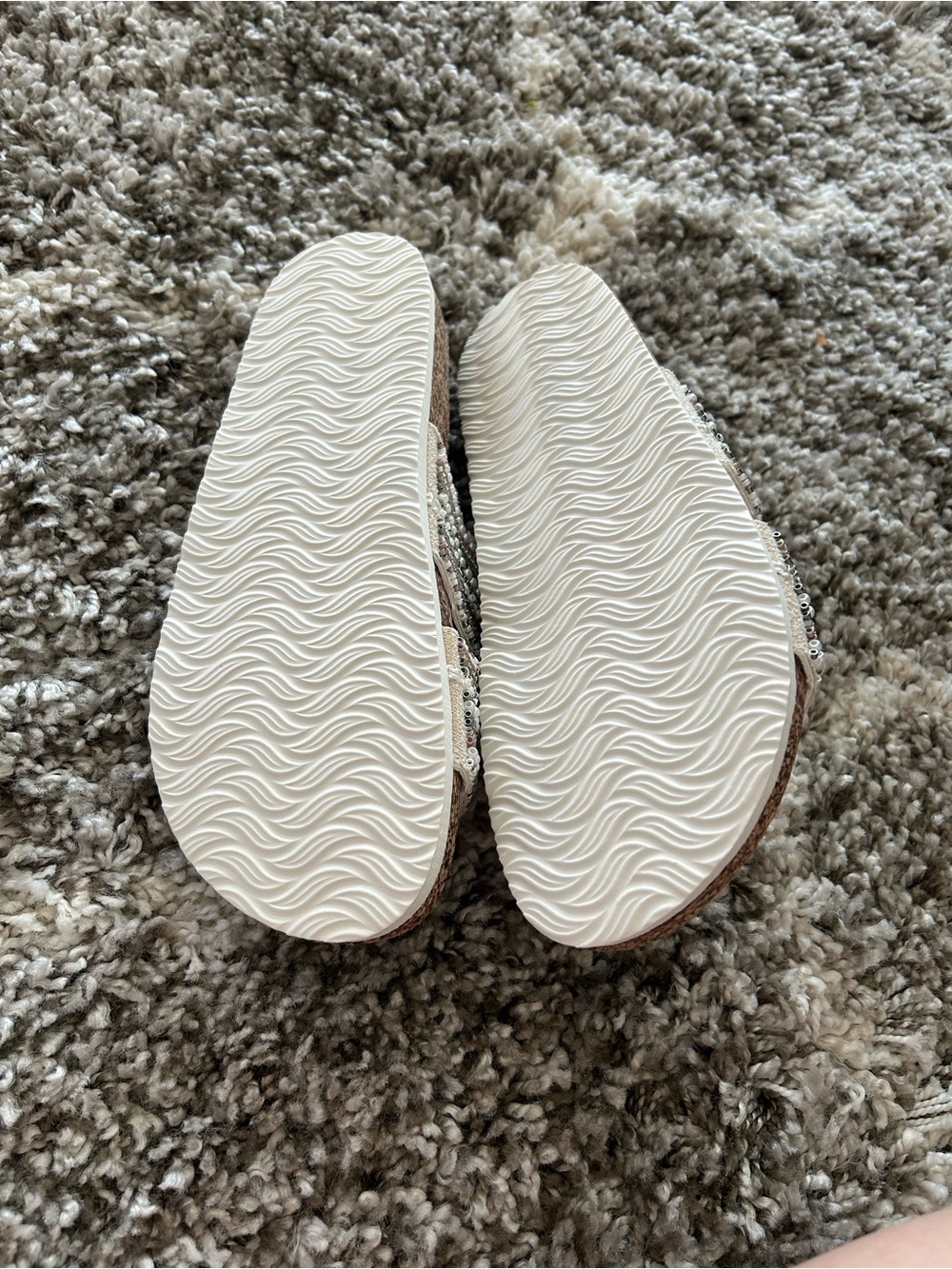 Nicole Miller Beaded Slide Sandals - Picture 5 of 6